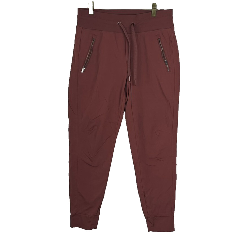 Athleta Pants Women Size 4 Trekkie North Jogger Uptown Ankle Rust Brown Tapered